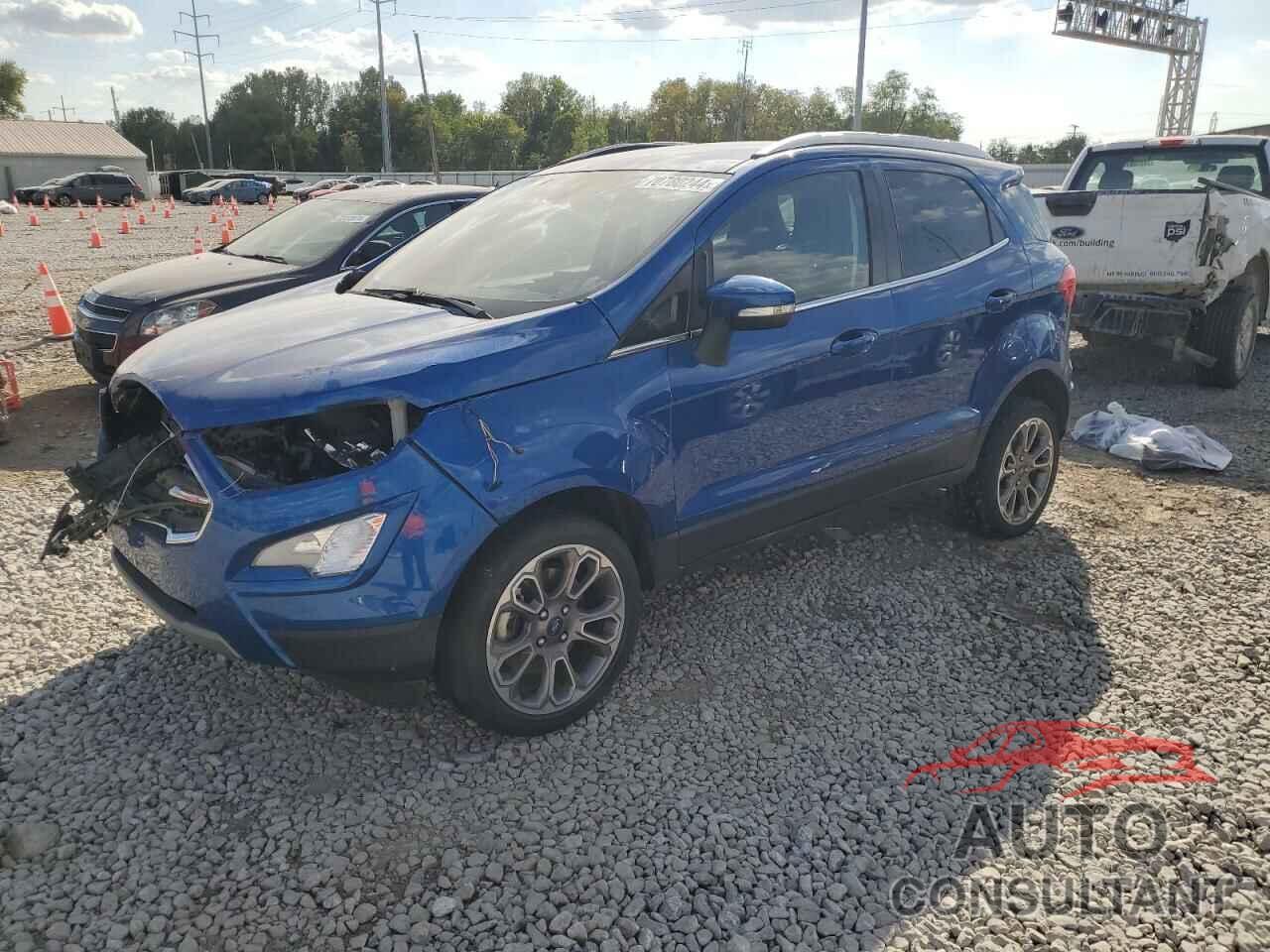 FORD ECOSPORT 2022 - MAJ6S3KL0NC465497