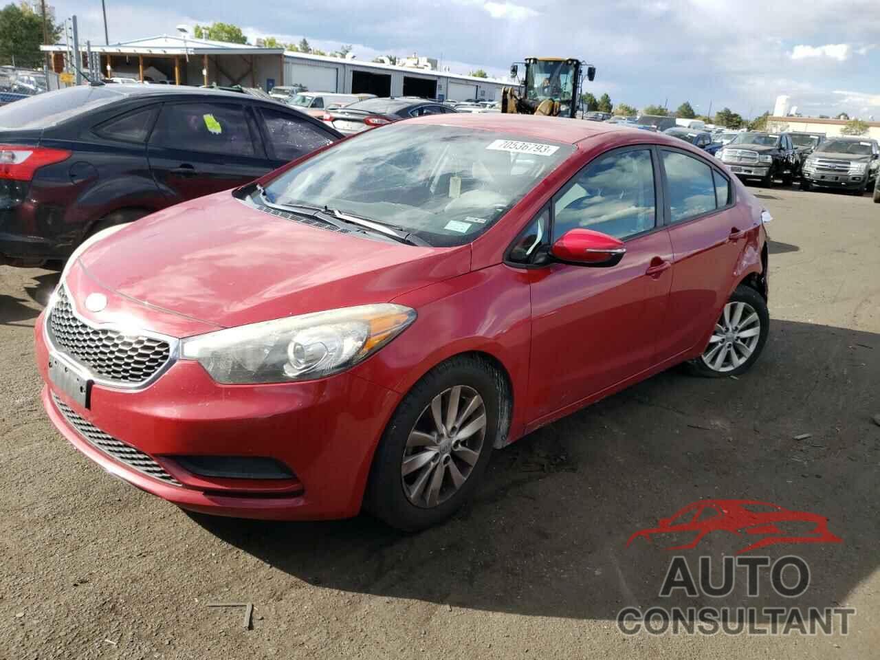 KIA FORTE 2015 - KNAFX4A6XF5271866