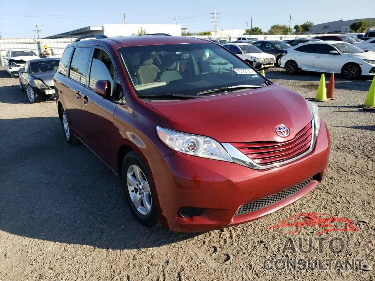 TOYOTA SIENNA 2017 - 5TDKZ3DC1HS792396