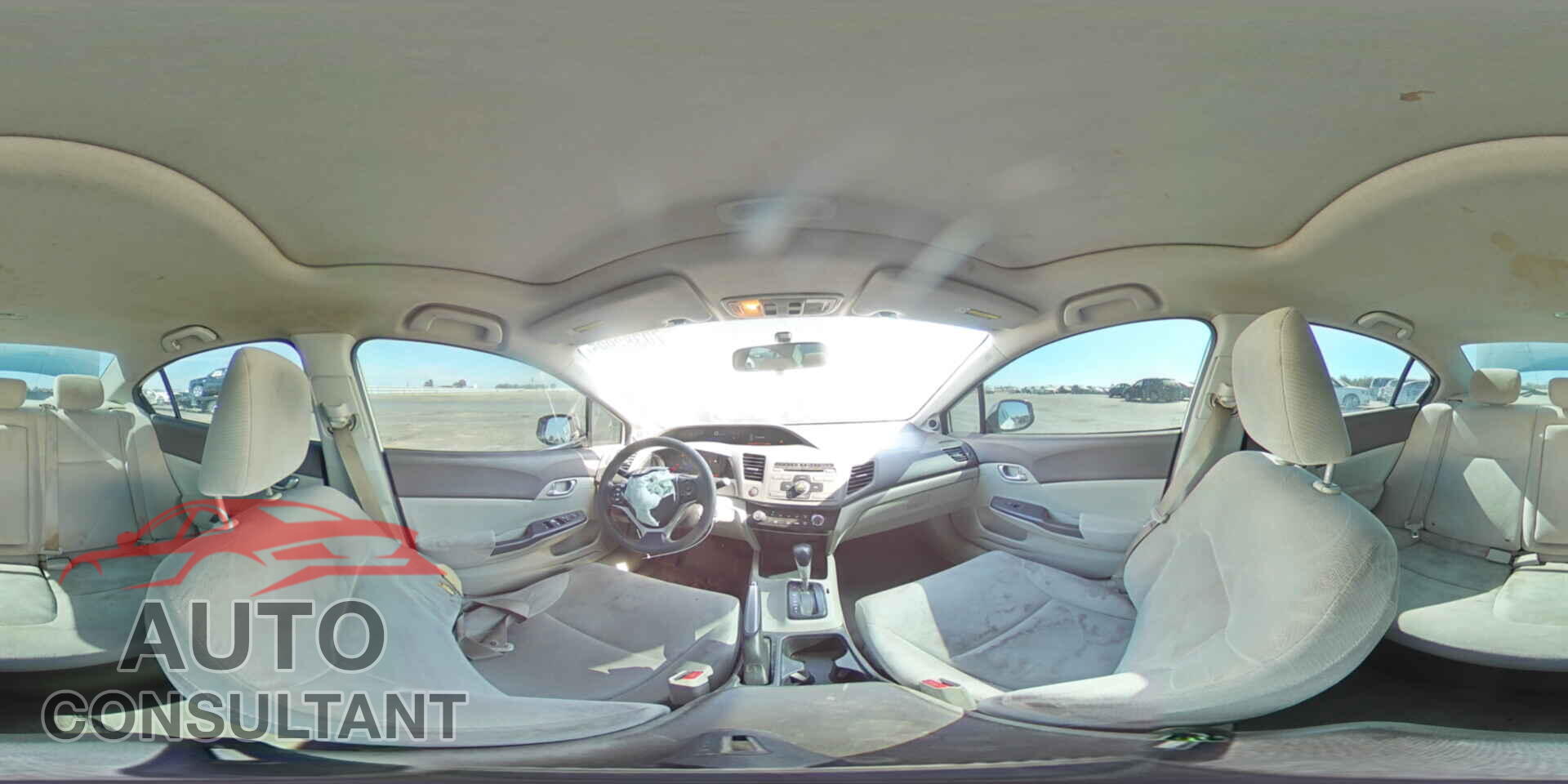 HONDA CIVIC 2012 - 2HGFB2F86CH584564