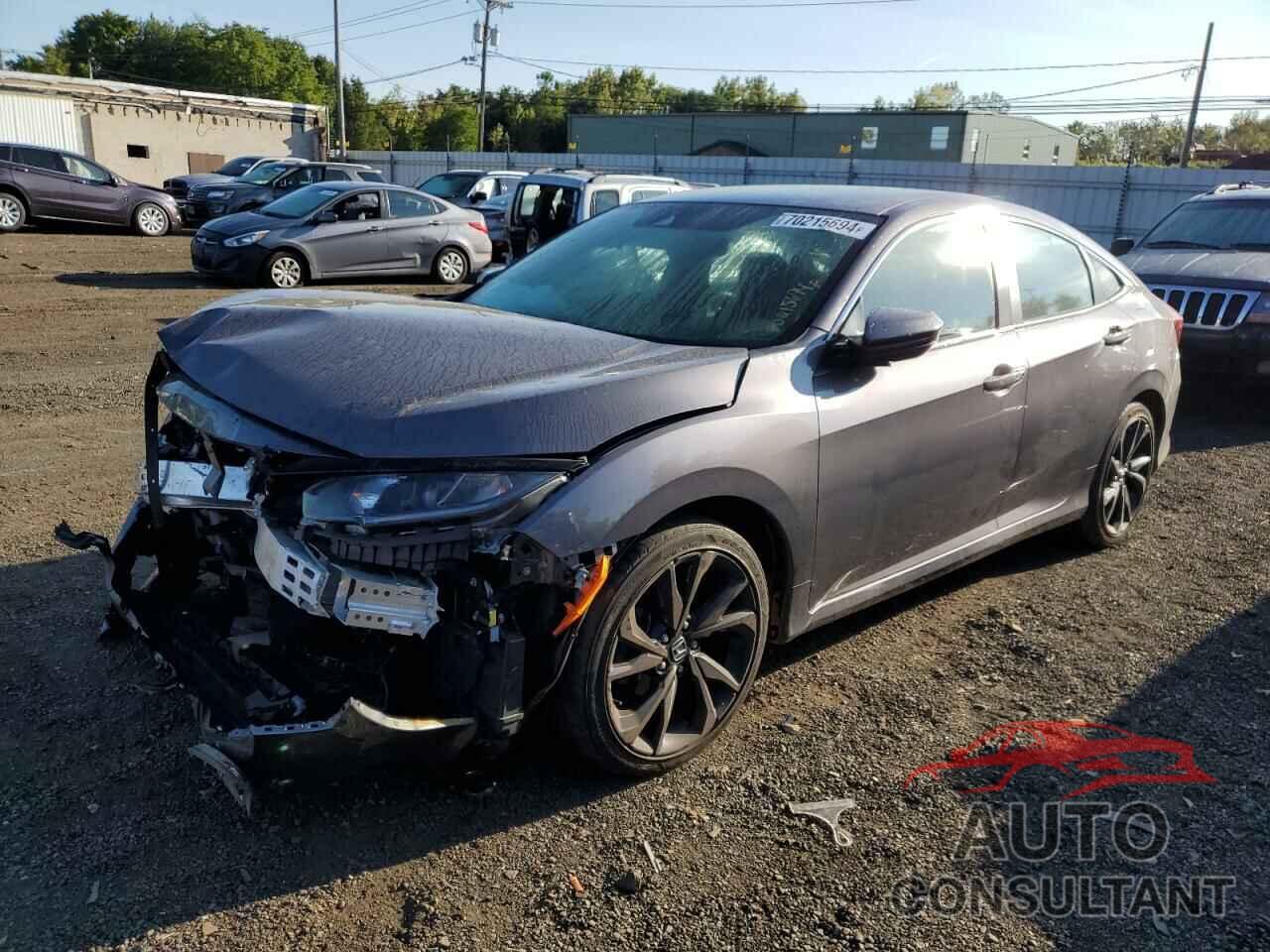 HONDA CIVIC 2020 - 19XFC2F84LE011945
