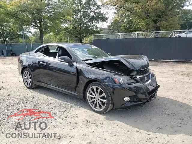 LEXUS IS 2013 - JTHFF2C2XD2527568