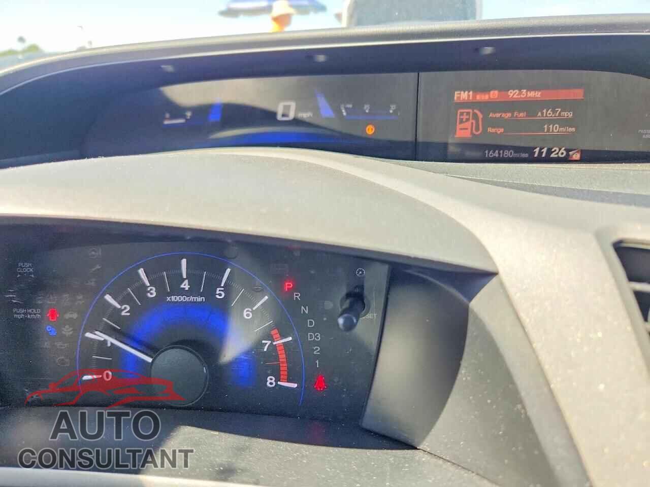HONDA CIVIC 2012 - JHMFB2F82CS001400