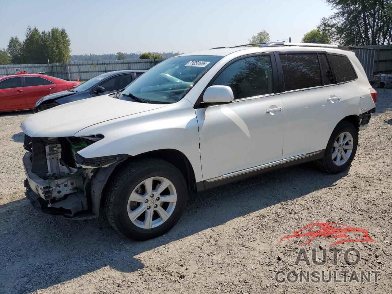 TOYOTA HIGHLANDER 2013 - 5TDBK3EH1DS191921