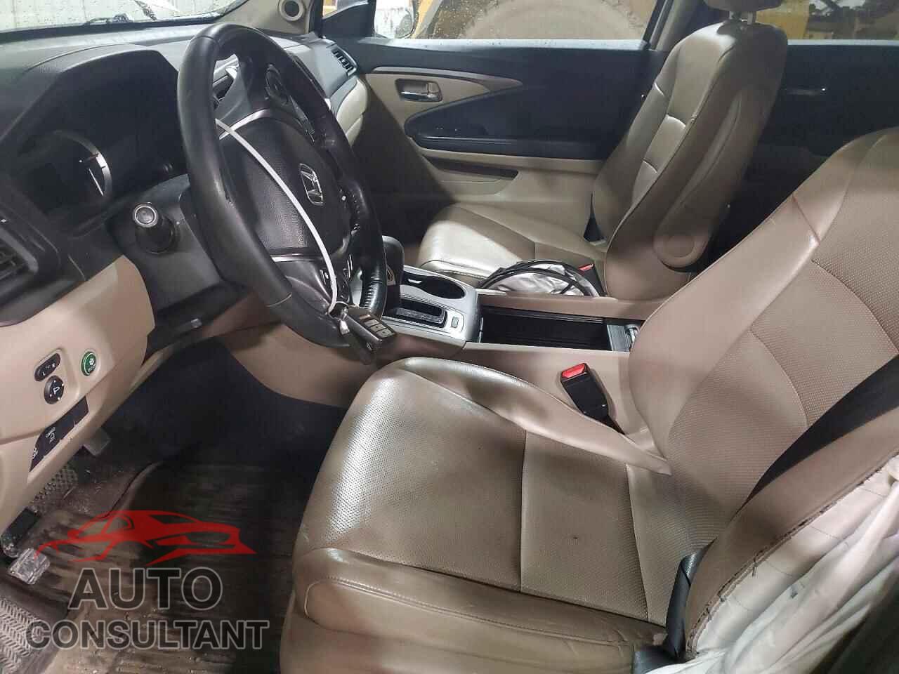 HONDA RIDGELINE 2017 - 5FPYK3F60HB030517