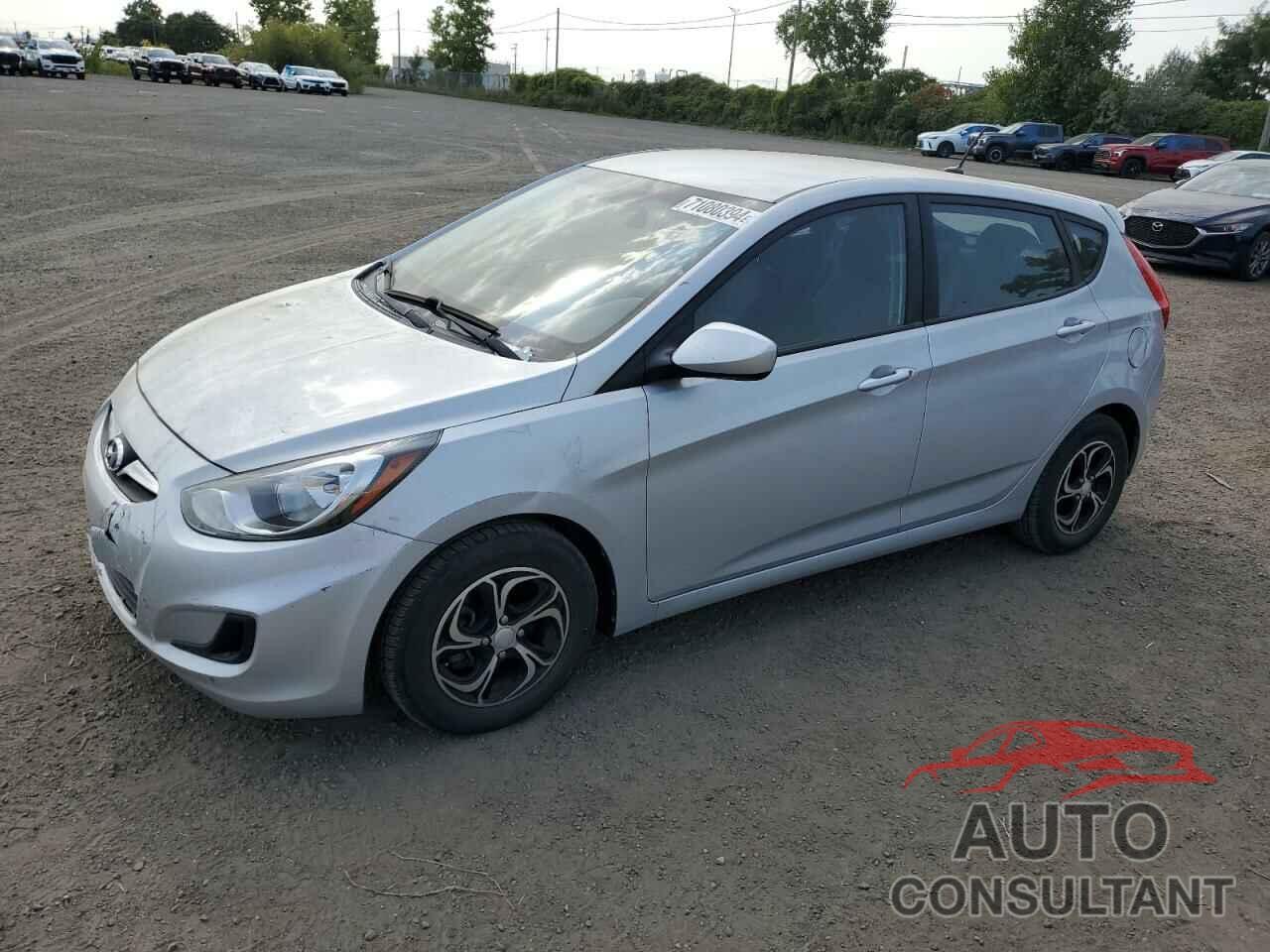 HYUNDAI ACCENT 2013 - KMHCT5AE7DU097722