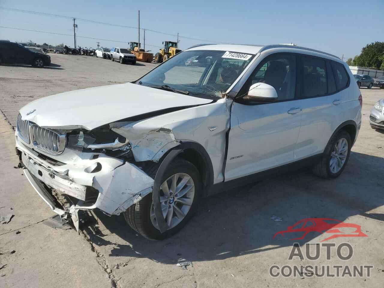 BMW X3 2017 - 5UXWZ7C57H0U44700