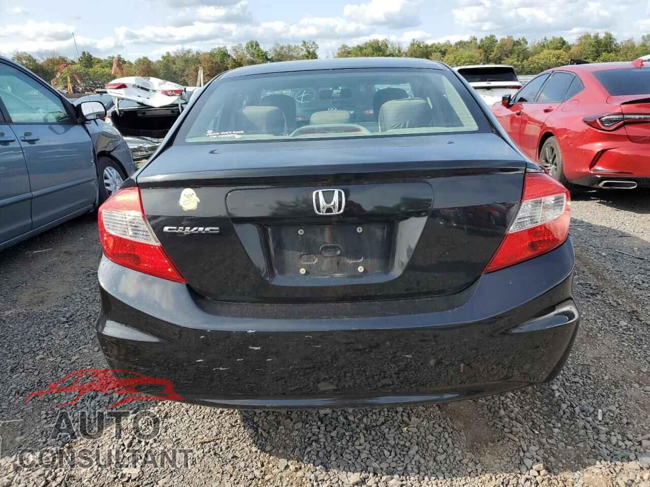 HONDA CIVIC 2012 - 19XFB2F82CE377874