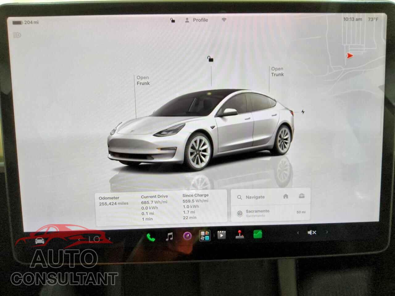 TESLA MODEL 3 2022 - 5YJ3E1EA7NF188076