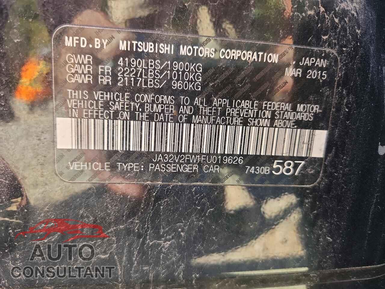 MITSUBISHI LANCER 2015 - JA32V2FW1FU019626