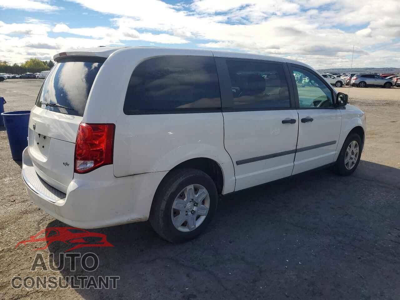 DODGE RAM VAN 2012 - 2C4RDGAG4CR206741