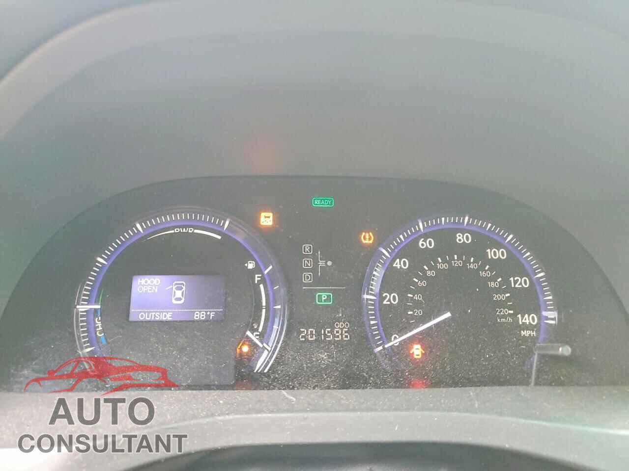LEXUS HS 2010 - JTHBB1BA1A2011740
