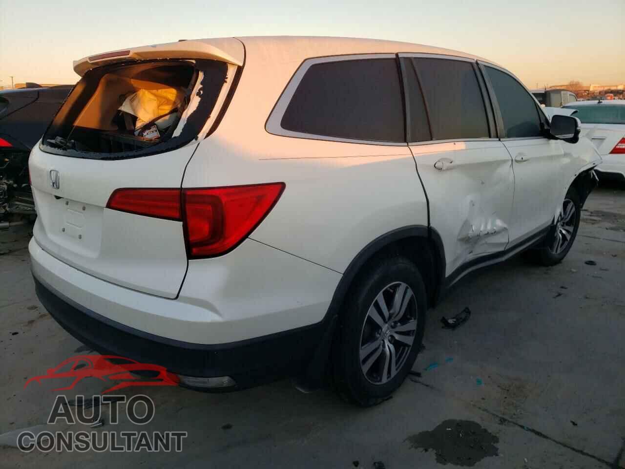 HONDA PILOT 2017 - 5FNYF5H87HB014175