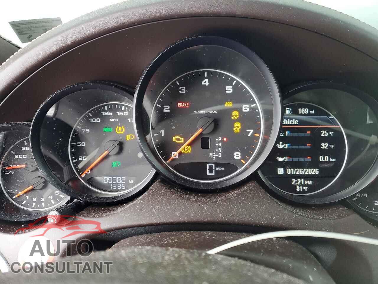 PORSCHE CAYENNE 2012 - WP1AA2A24CLA11114