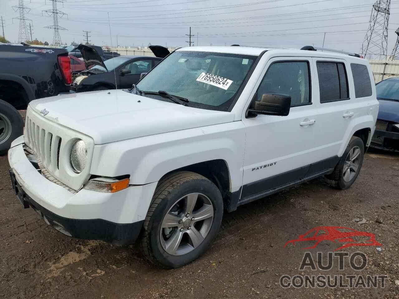 JEEP PATRIOT 2017 - 1C4NJRFB9HD162553