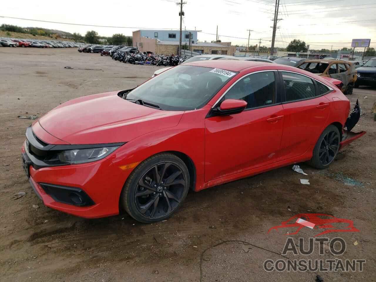 HONDA CIVIC 2021 - 2HGFC2F86MH515890