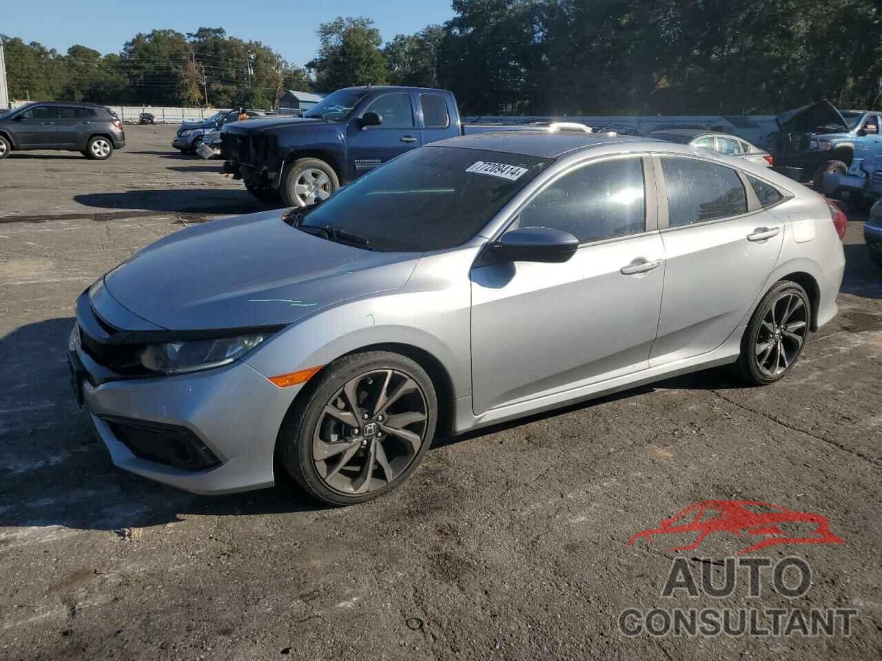 HONDA CIVIC 2020 - 2HGFC2F82LH535617