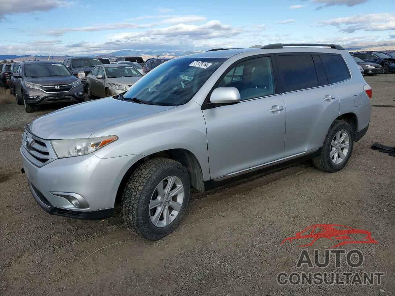 TOYOTA HIGHLANDER 2013 - 5TDBK3EH0DS257049