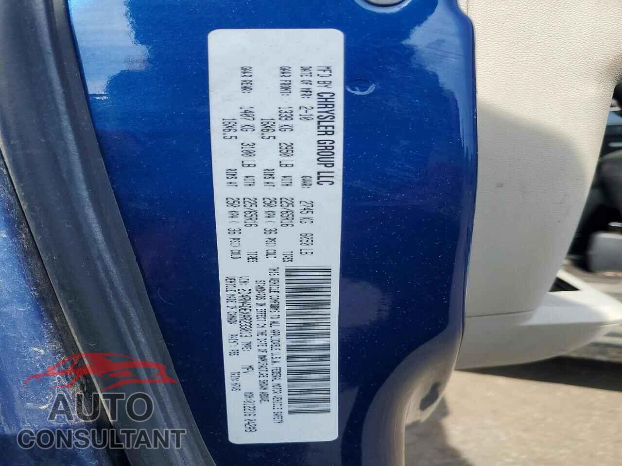 DODGE CARAVAN 2010 - 2D4RN4DEXAR233013