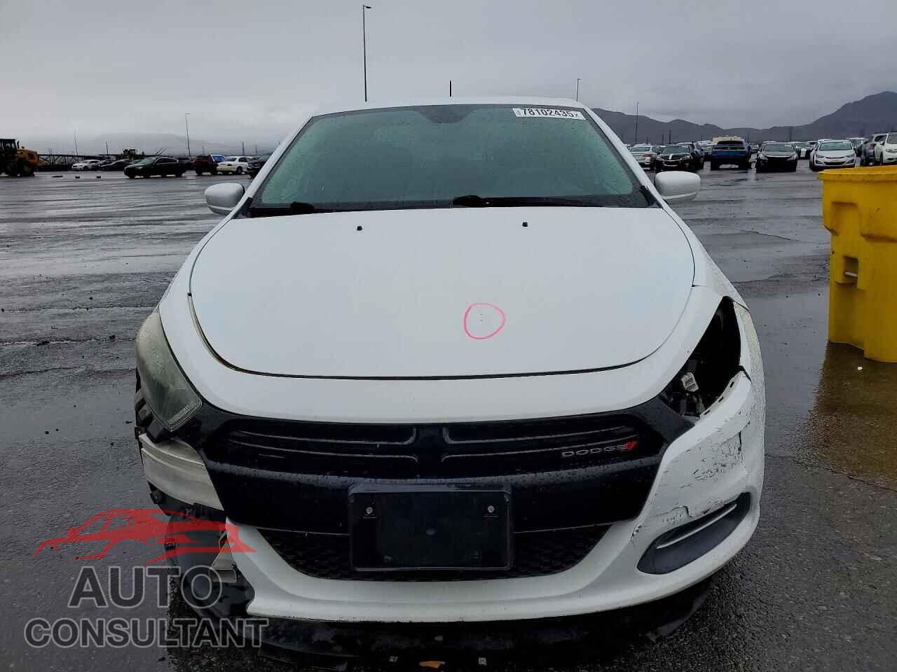 DODGE DART 2015 - 1C3CDFAAXFD432502