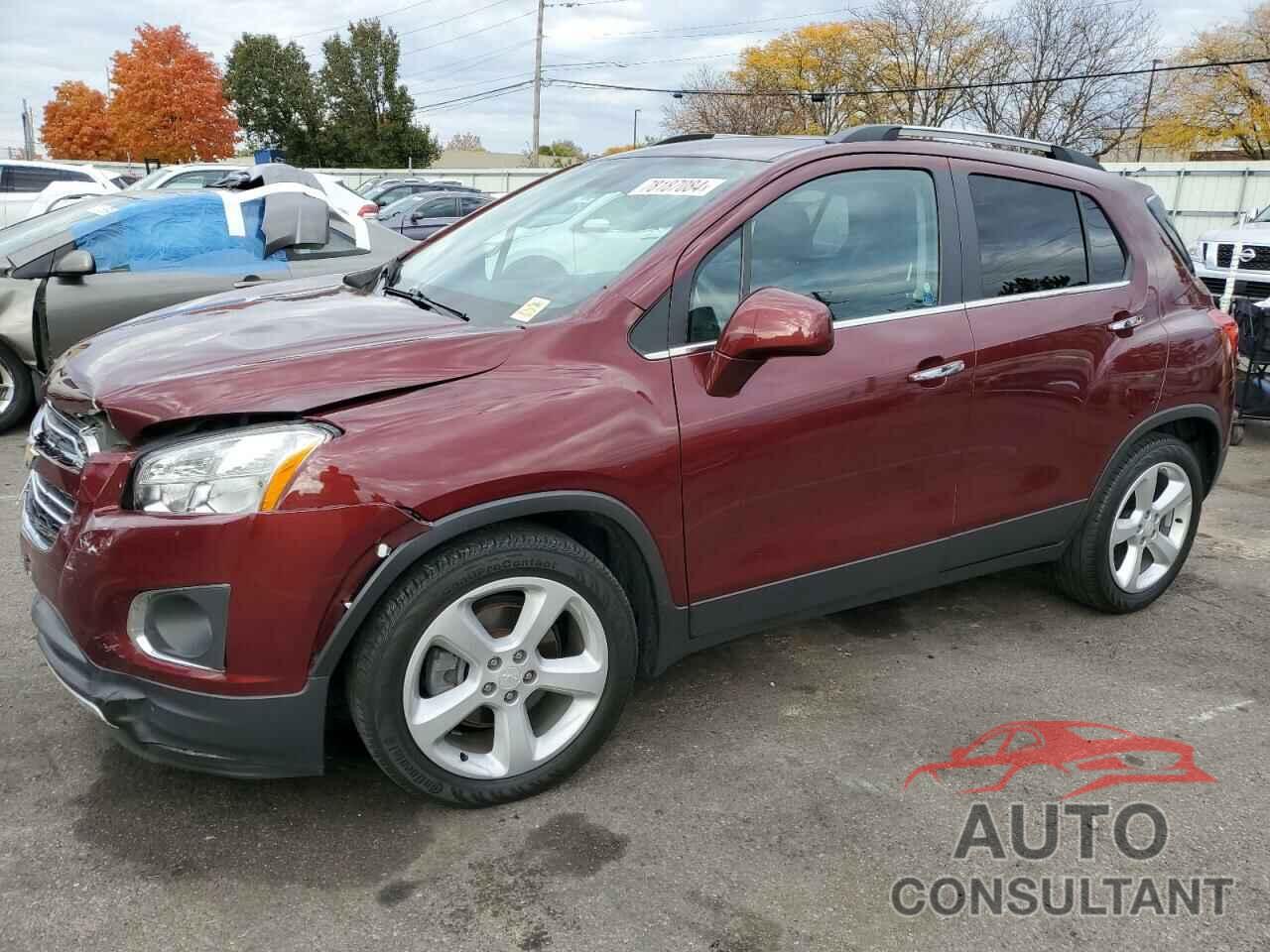 CHEVROLET TRAX 2016 - 3GNCJMSB9GL254844