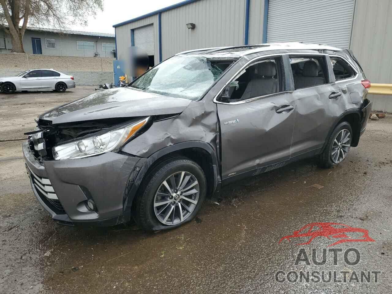 TOYOTA HIGHLANDER 2019 - 5TDJGRFH8KS066037