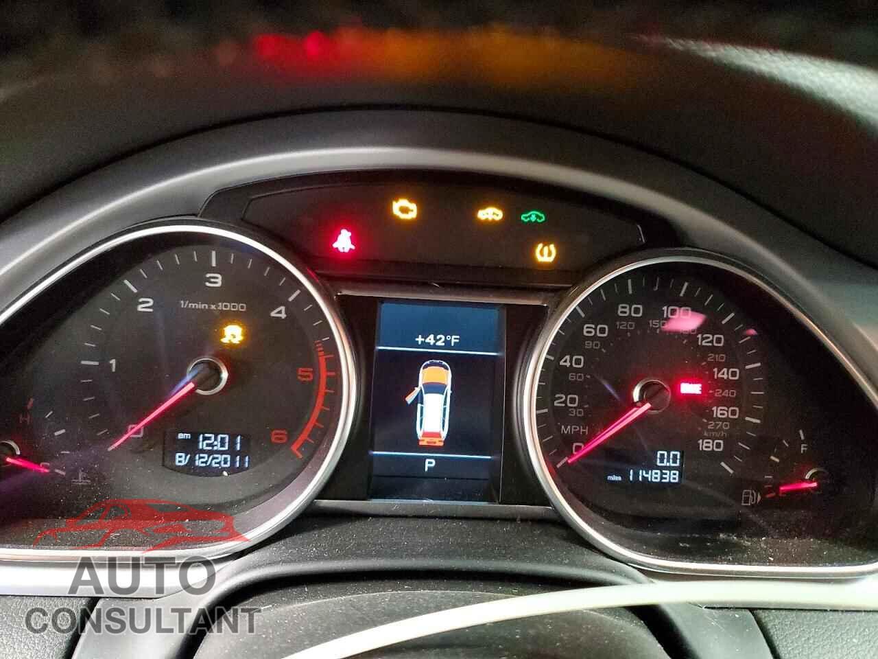 AUDI Q7 2012 - WA1VMAFE0CD007332