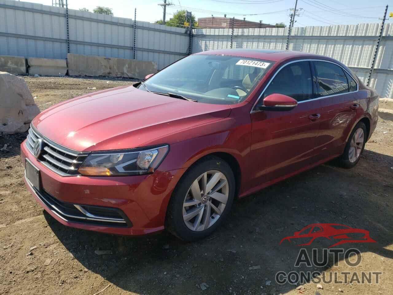 VOLKSWAGEN PASSAT 2018 - 1VWBA7A39JC010952