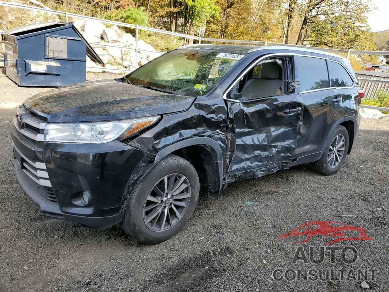 TOYOTA HIGHLANDER 2017 - 5TDJZRFH7HS510916