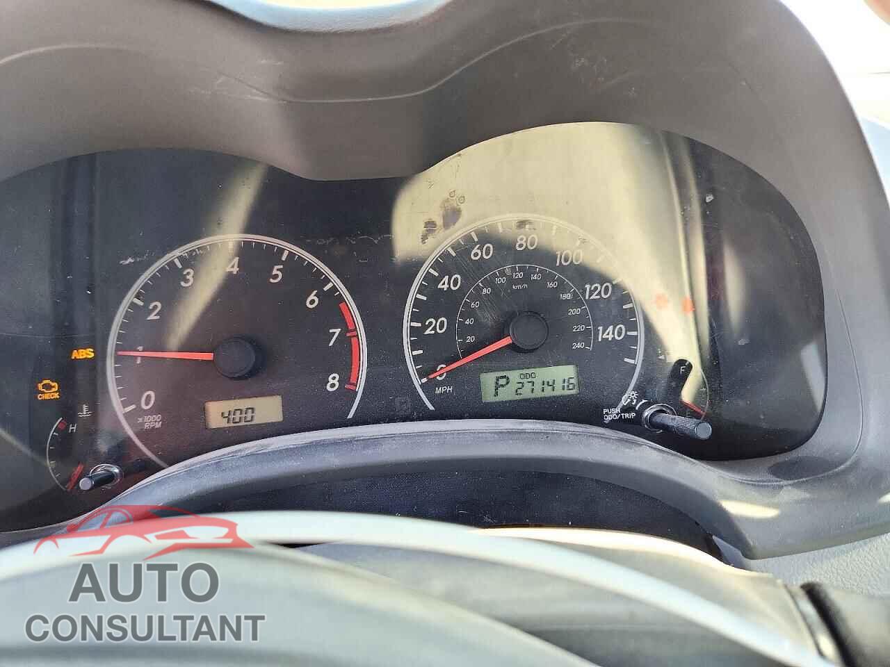 TOYOTA COROLLA 2009 - JTDBL40E399060088
