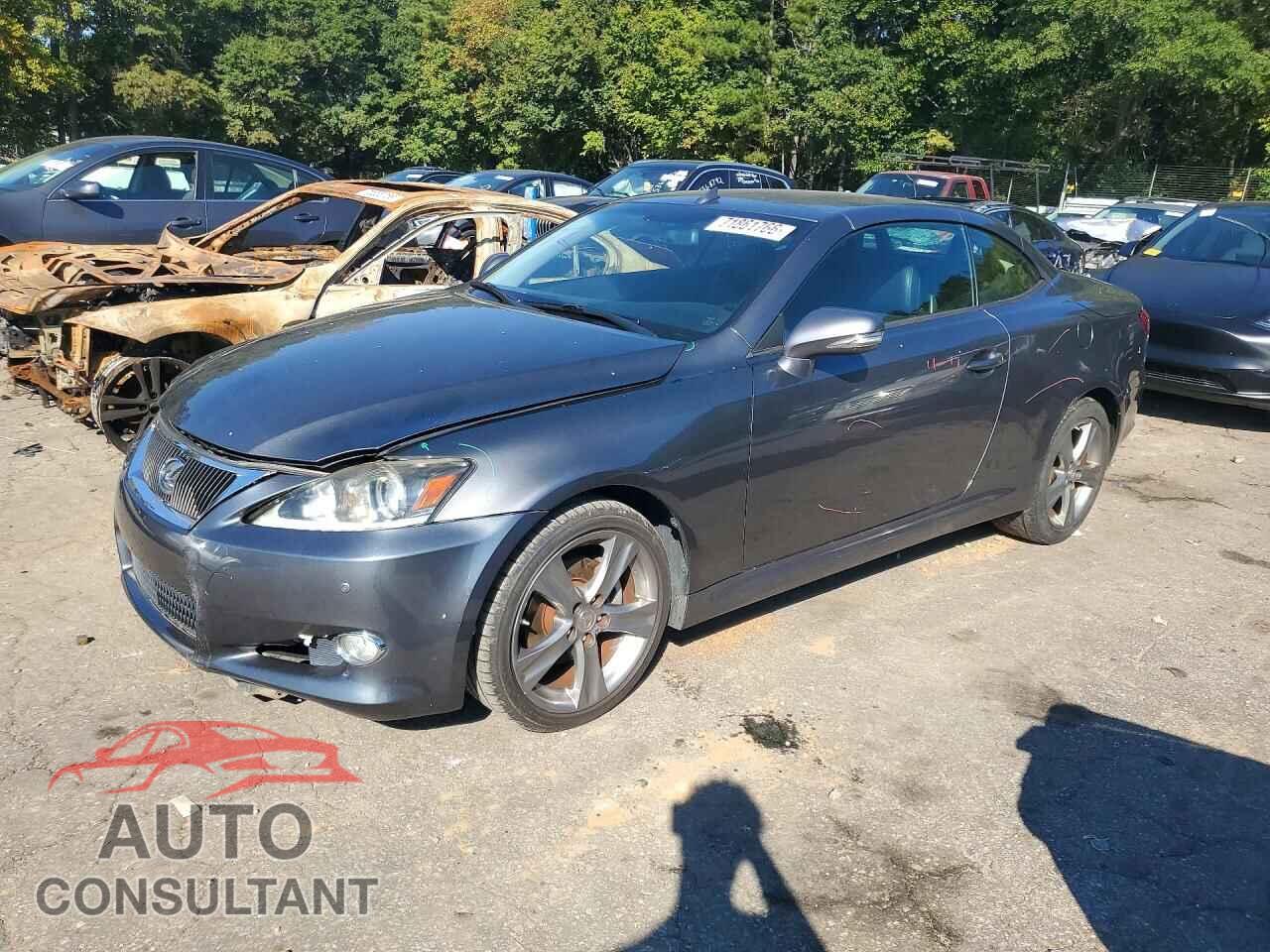 LEXUS IS 2012 - JTHFF2C28C2525364