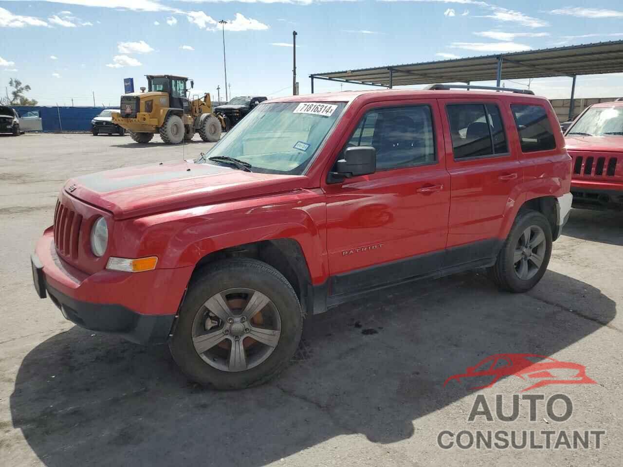 JEEP PATRIOT 2017 - 1C4NJPBAXHD118014