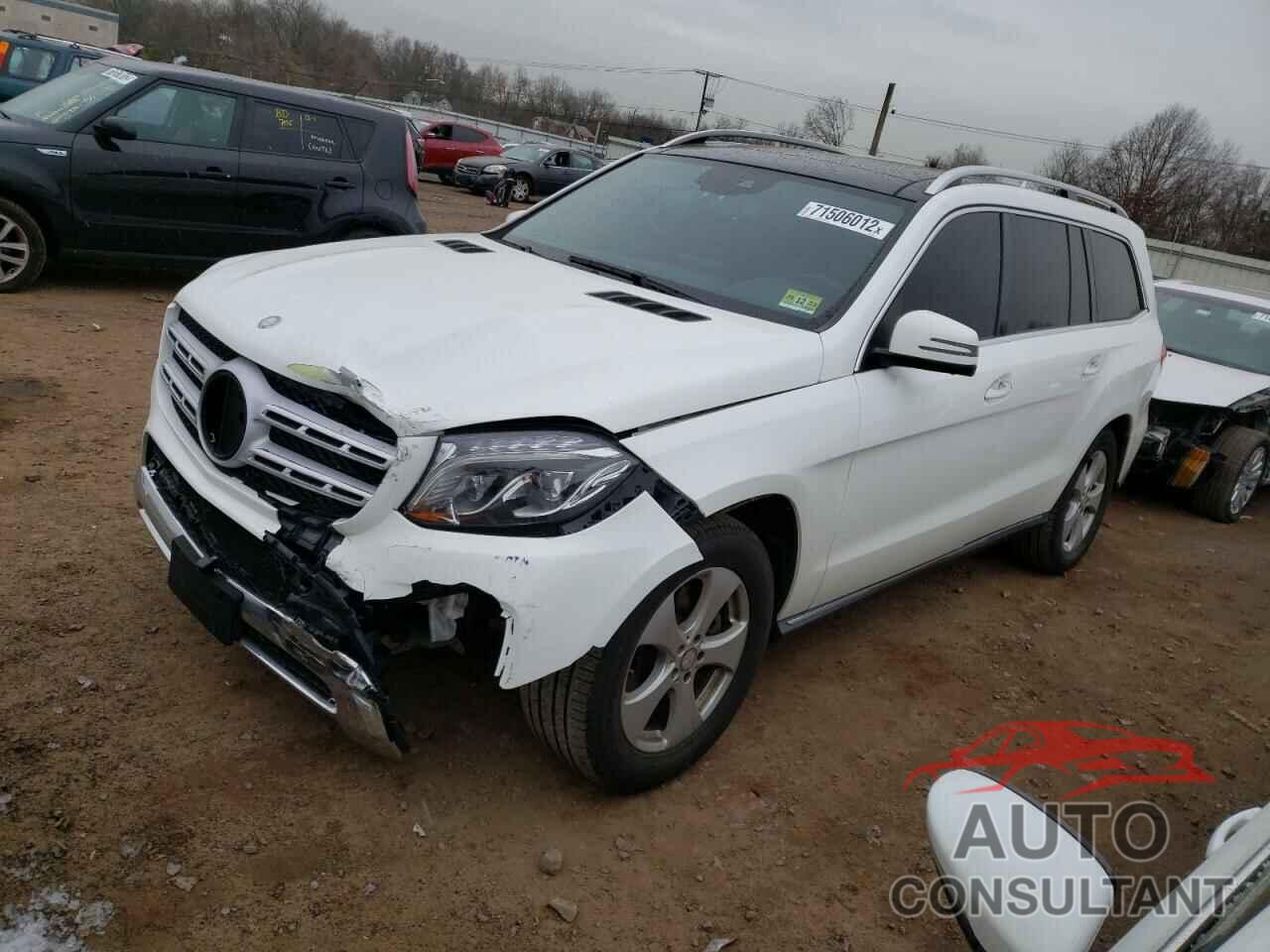 MERCEDES-BENZ GLS-CLASS 2017 - 4JGDF6EE2HA828558