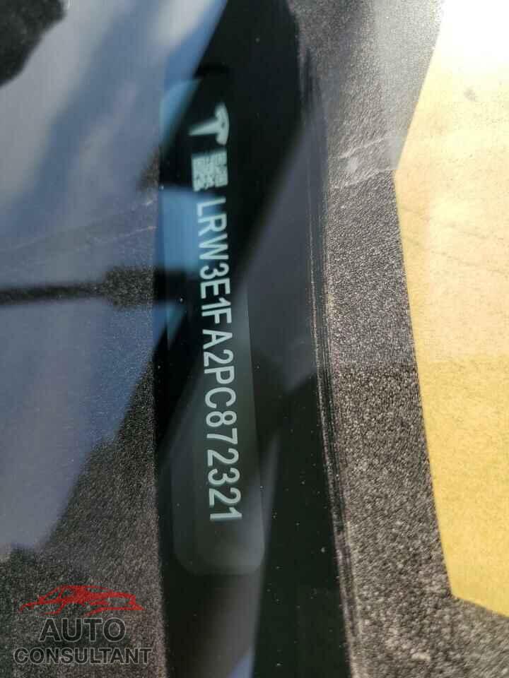 TESLA MODEL 3 2023 - LRW3E1FA2PC872321