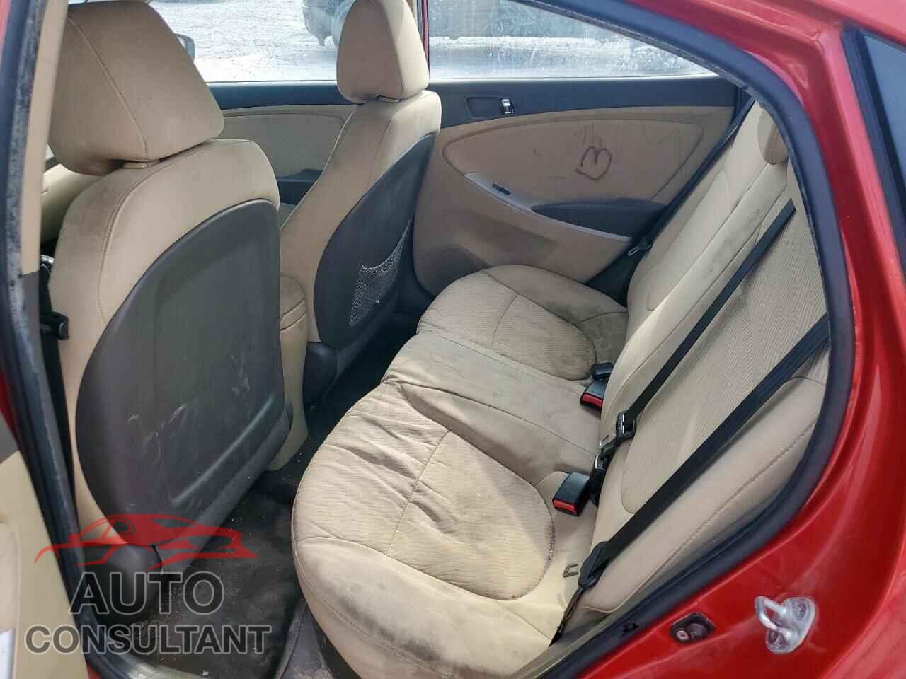 HYUNDAI ACCENT 2012 - KMHCU4AE8CU097072