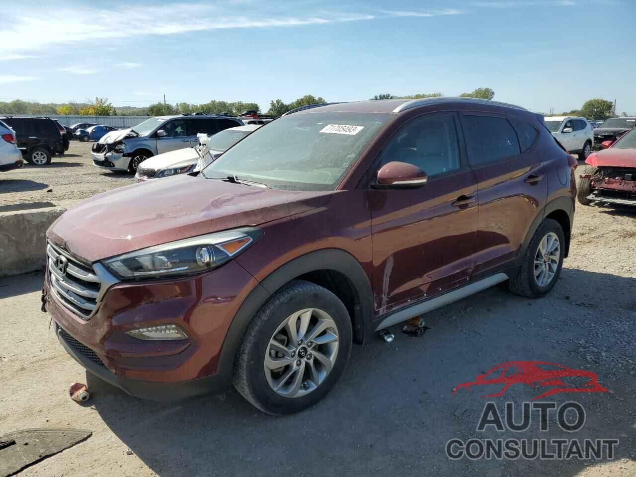 HYUNDAI TUCSON 2017 - KM8J3CA49HU452687