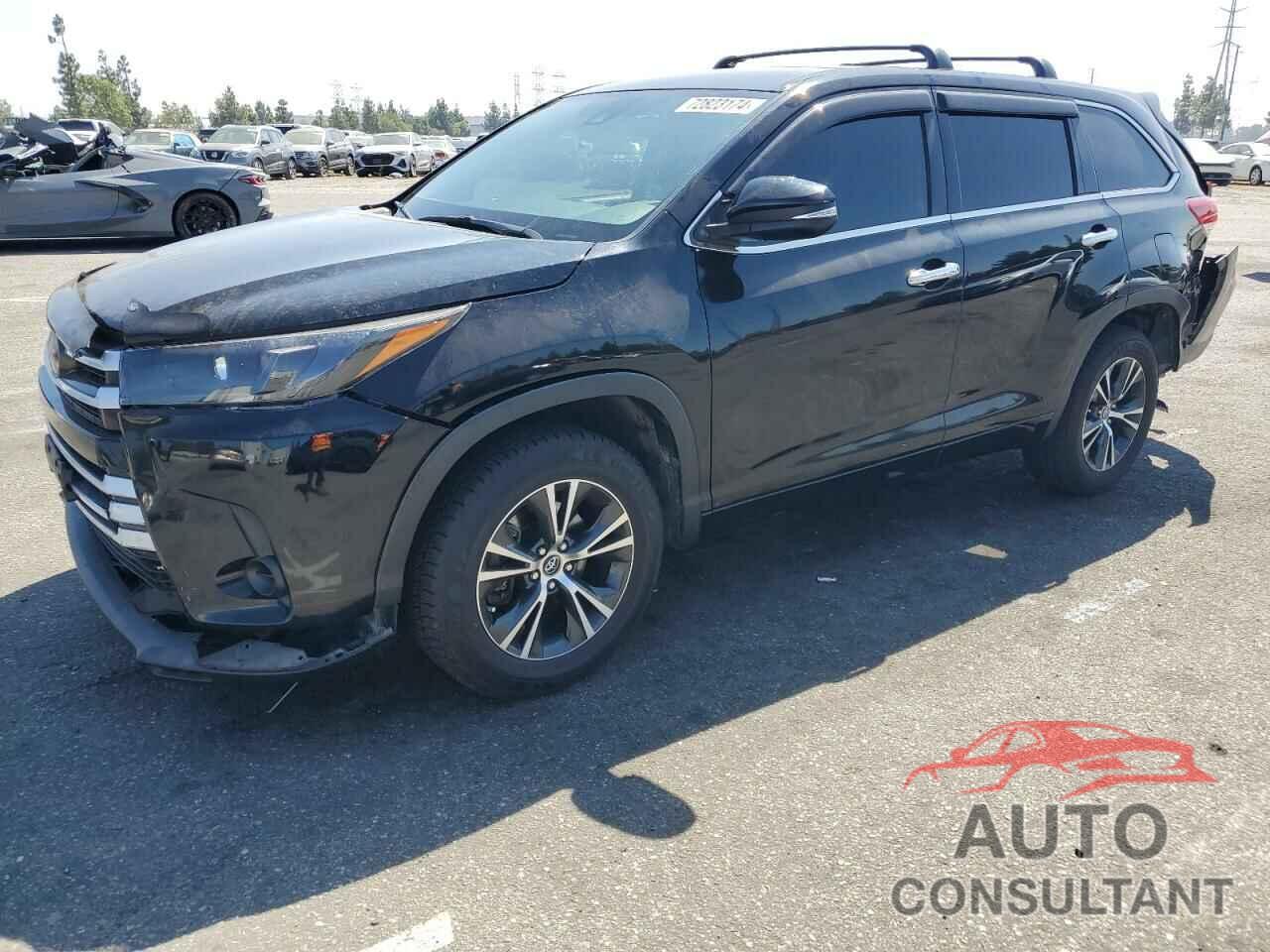 TOYOTA HIGHLANDER 2018 - 5TDZZRFH1JS258752