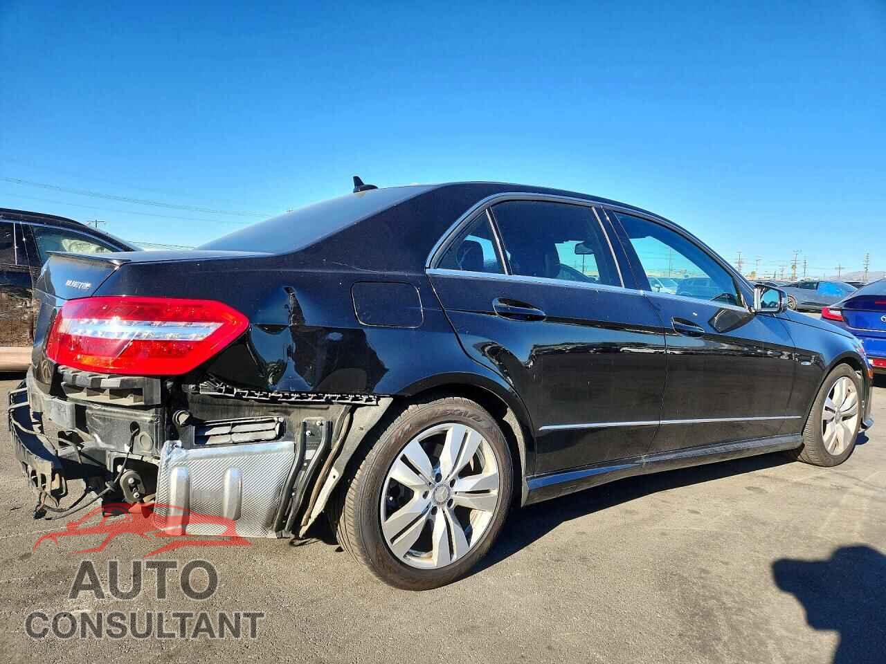 MERCEDES-BENZ E-CLASS 2012 - WDDHF2EB5CA643262
