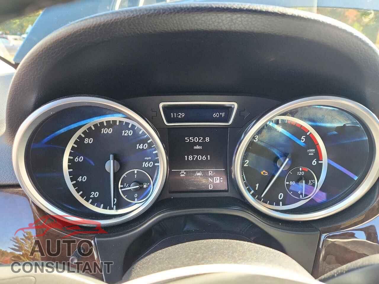 MERCEDES-BENZ M-CLASS 2012 - 4JGDA2EB3CA006017