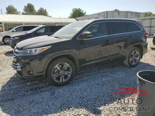 TOYOTA HIGHLANDER 2017 - 5TDDZRFHXHS483773