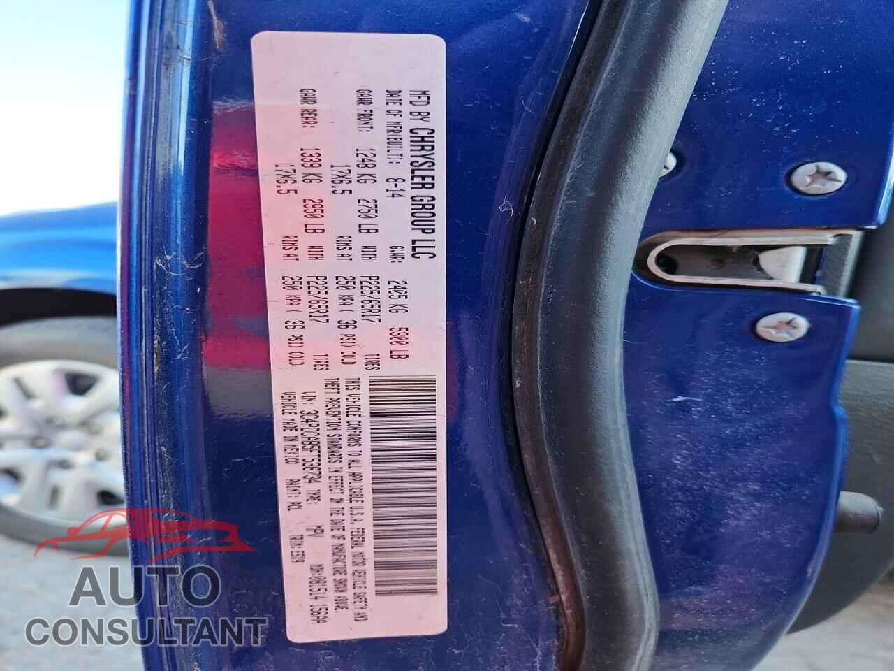 DODGE JOURNEY 2015 - 3C4PDCAB5FT536734