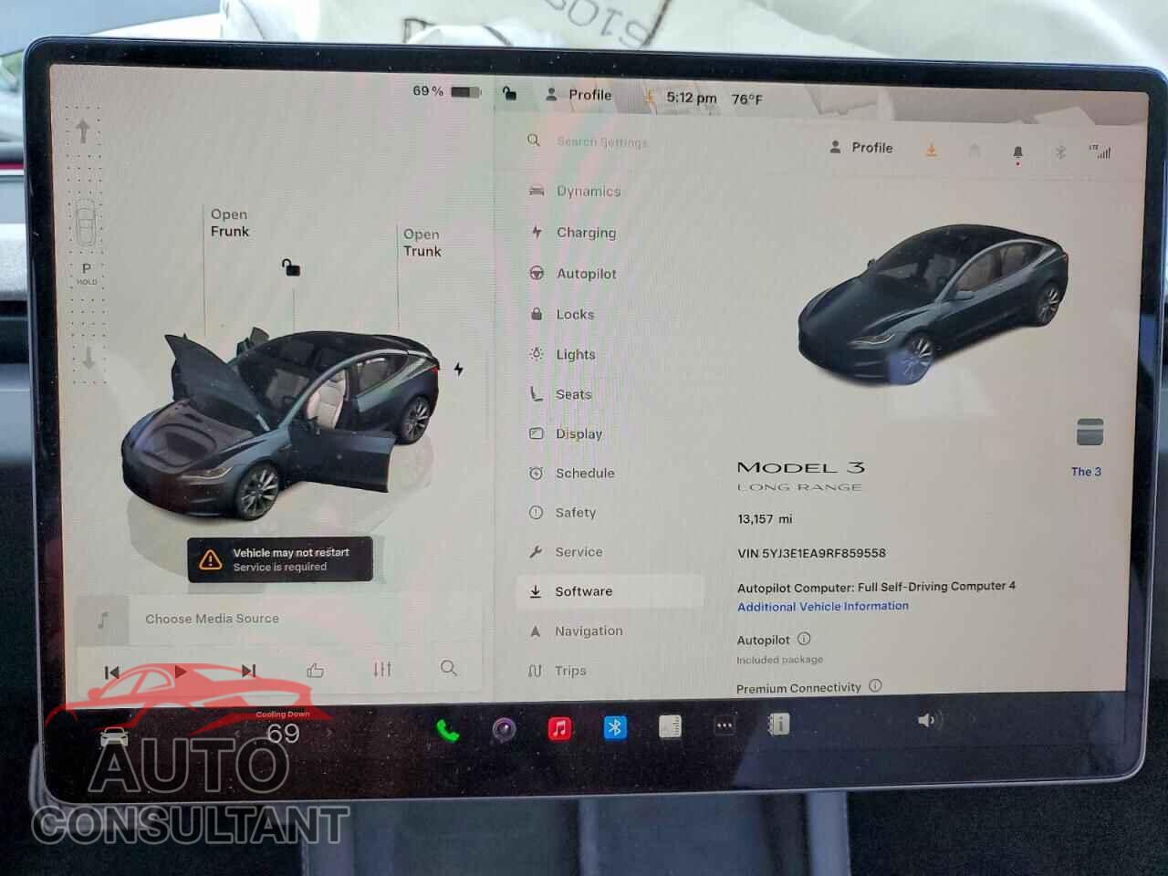 TESLA MODEL 3 2024 - 5YJ3E1EA9RF859558
