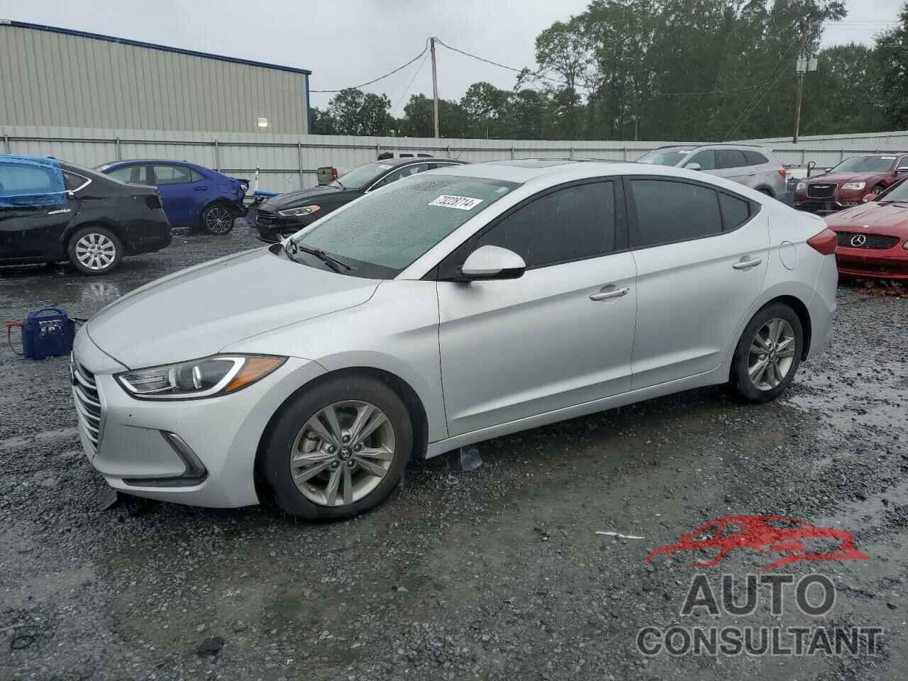 HYUNDAI ELANTRA 2017 - KMHD84LF7HU273616