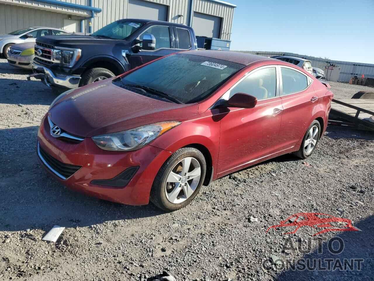 HYUNDAI ELANTRA 2013 - 5NPDH4AE8DH420478