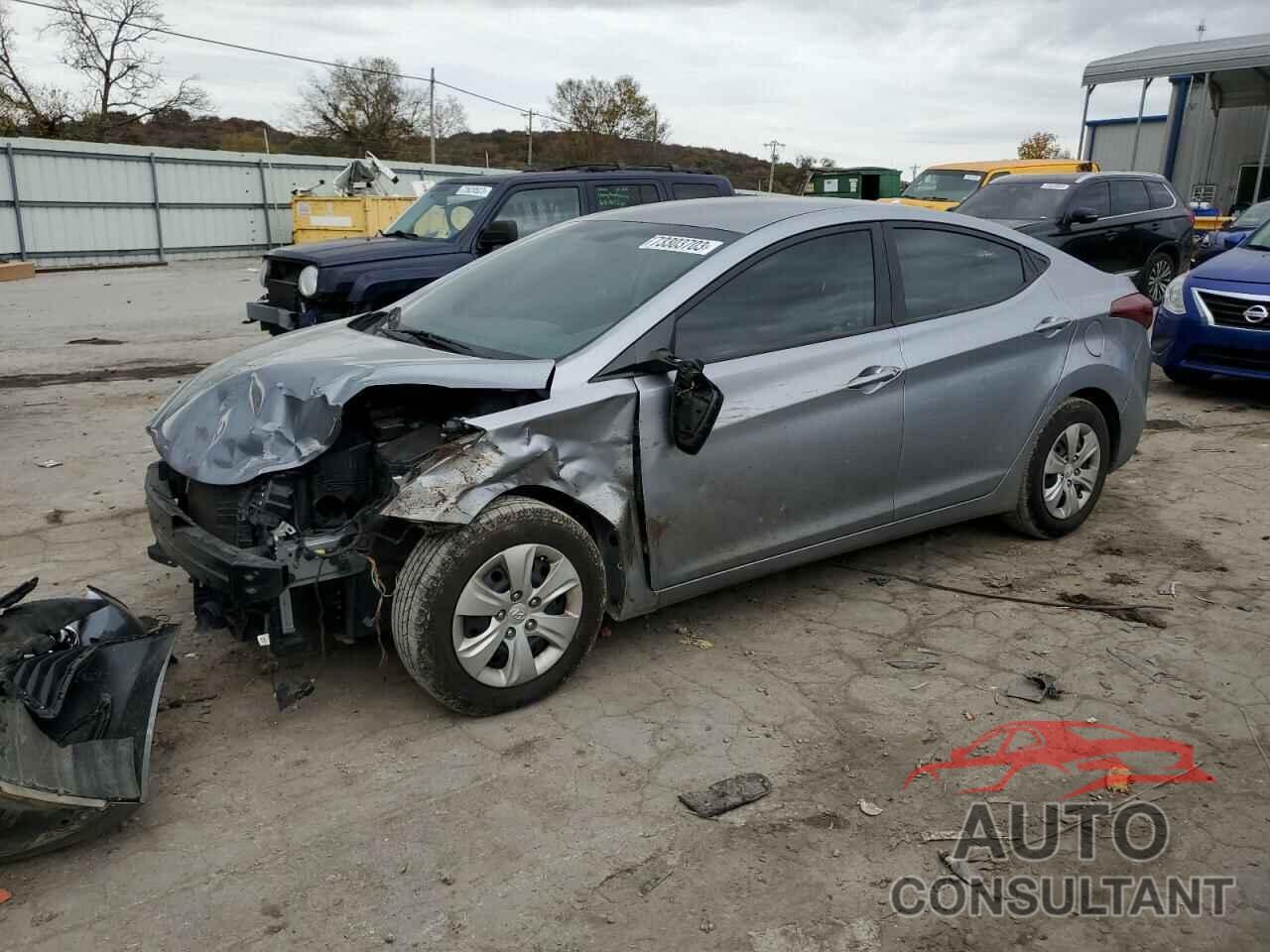 HYUNDAI ELANTRA 2016 - 5NPDH4AE6GH736630