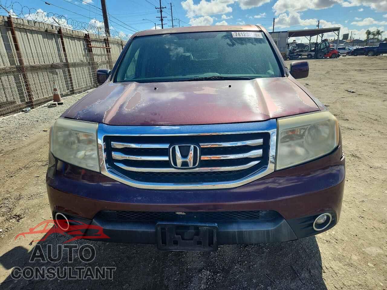 HONDA PILOT 2014 - 5FNYF4H58EB023933