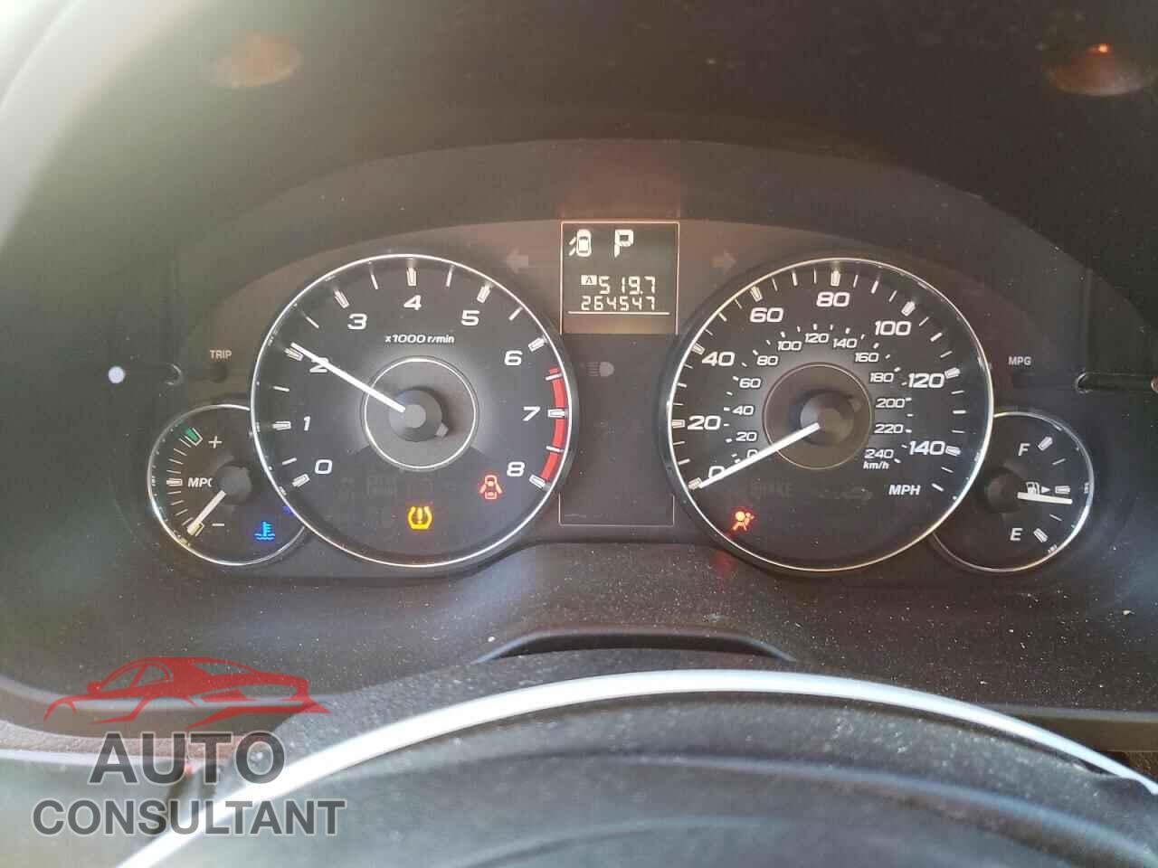 SUBARU OUTBACK 2011 - 4S4BRBCC0B3395083