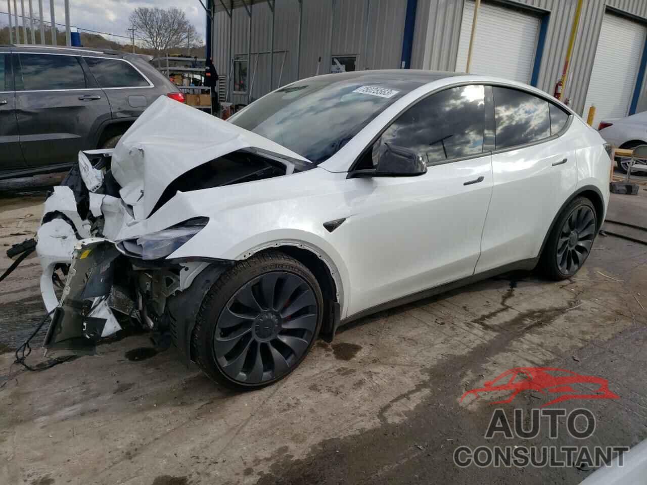 TESLA MODEL Y 2022 - 7SAYGDEF8NF338499