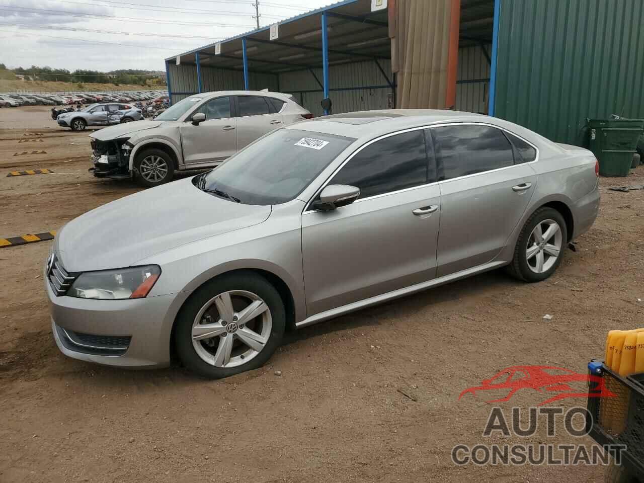 VOLKSWAGEN PASSAT 2012 - 1VWBP7A37CC029694