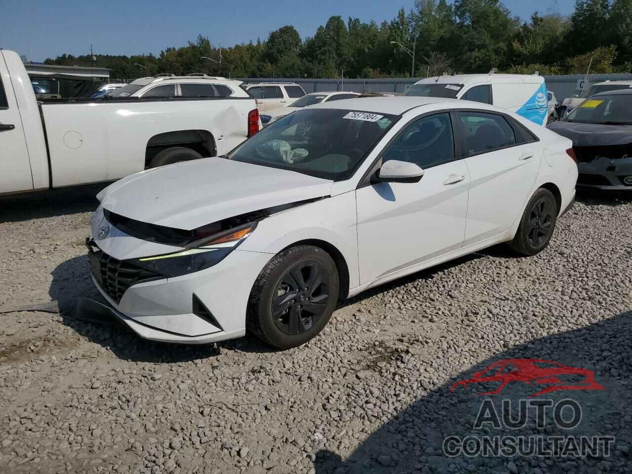 HYUNDAI ELANTRA 2021 - KMHLM4AJ6MU004080